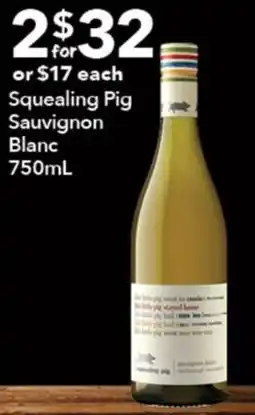 Ritchies Squealing Pig Sauvignon Blanc offer