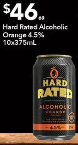 Ritchies Hard Rated Alcoholic Orange offer