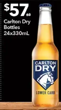 Ritchies Carlton Dry Bottles offer