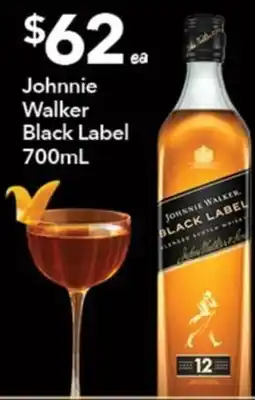 Ritchies Johnnie Walker Black Label offer