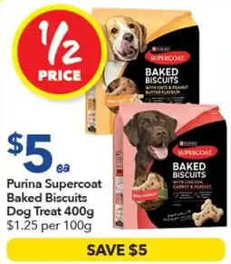 Ritchies Purina Supercoat Baked Biscuits Dog Treat offer