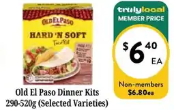 Farmer Jack's Old El Paso Dinner Kits offer