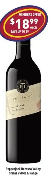 Pepperjack Barossa Valley Shiraz