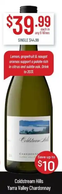 Coldstream Hills Yarra Valley Chardonnay