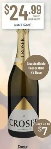Chambers Cellars Croser offer
