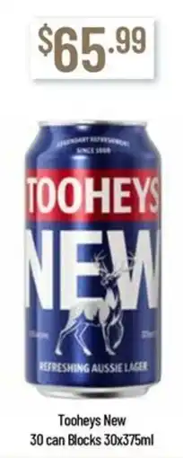 Chambers Cellars Tooheys New offer
