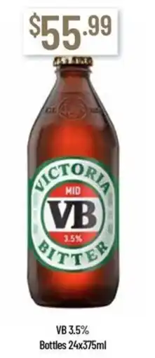 Chambers Cellars VB 3.5% Bitter offer