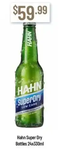 Chambers Cellars Hahn Super Dry offer