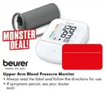 The Good Guys beurer Upper Arm Blood Pressure Monitor offer