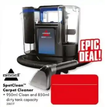 The Good Guys Bissell SpotClean Carpet Cleaner offer