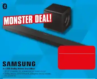 The Good Guys Samsung 3.1.2Ch Dolby Atmos Soundbar offer