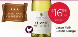 IGA Liquor Vasse Felix Classic Range offer