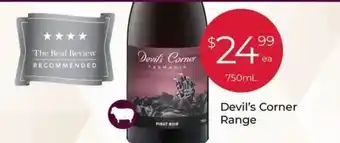 IGA Liquor Devil's Corner Range offer