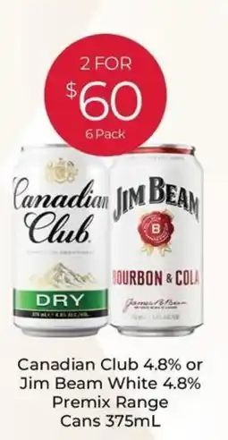 IGA Liquor Canadian Club Dry offer