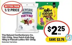 Ritchies The Natural Confectionery Co. Sour Patch Kids Bag offer