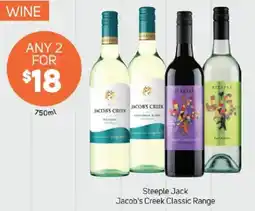 Foodland Steeple Jack Jacob's Creek Classic Range offer