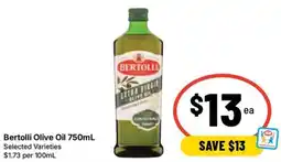 Ritchies Bertolli Olive Oil offer