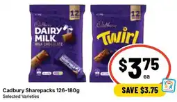 Ritchies Cadbury Sharepacks Selected Varieties offer