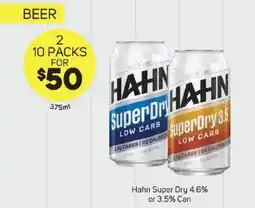 Foodland Hahn Super Dry offer