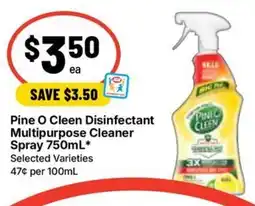 Ritchies Pine O Cleen Disinfectant Multipurpose Cleaner Spray offer