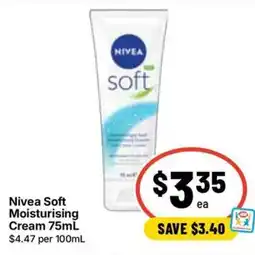 Ritchies Nivea Soft Moisturising Cream offer