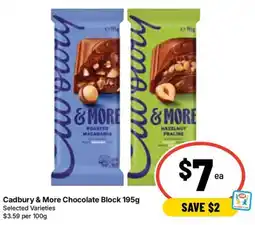 Ritchies Cadbury & More Chocolate Block offer