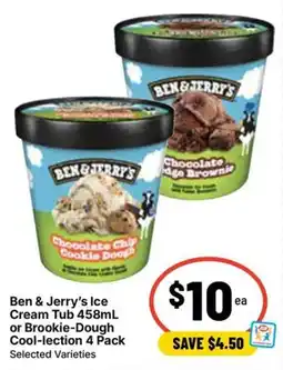 Ritchies Ben & Jerry's Ice Cream Tub offer