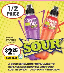 Ritchies Powerade Sour offer