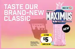 Ritchies Maximus Pink Lemonade offer