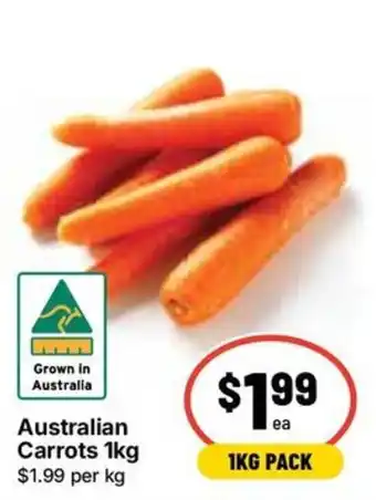 Ritchies Australian Carrots offer