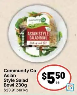 Ritchies Community Co Asian Style Salad Bowl offer
