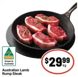 Ritchies Australian Lamb Rump Steak offer