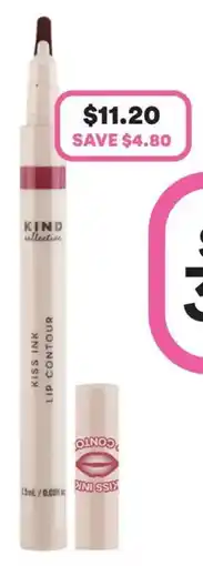 Priceline Kiss Ink lip Stain Contour offer