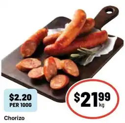 Ritchies Chorizo offer