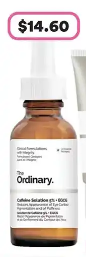 Priceline Caffeine Solution 5% + EGCG Eye Serum offer