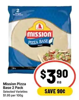 Ritchies Mission Pizza Base offer