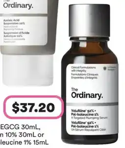 Priceline The Ordinary. Volufiline 92% + Pal-Isoleucine 1% offer