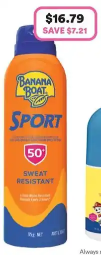 Priceline Sport SPF 50+ Clear Spray Sunscreen offer