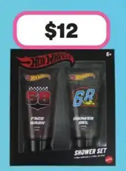 Priceline Hot Wheels Shower set offer