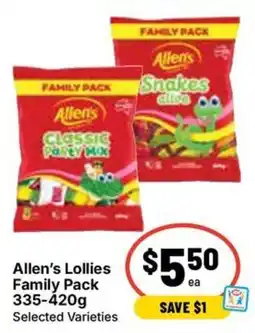Ritchies Allen's Lollies Family Pack offer