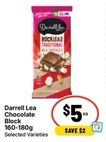 Ritchies Darrell Lea Chocolate Block offer