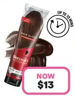 Priceline Brilliance Gloss Light Brown Hair Dye Conditioner offer