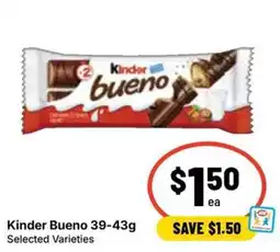 Ritchies Kinder Bueno Selected Varieties offer