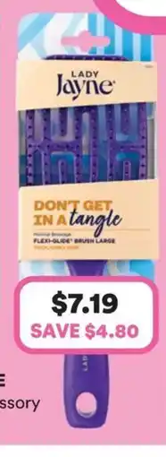 Priceline Lady Jayne Flexi Glide Brush Large offer