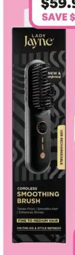 Priceline Lady Jayne Rechargeable Smoothing Brush offer