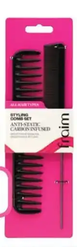 Priceline Fraim styling comb set offer