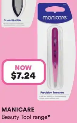 Priceline Manicare Precision Tweezers Pink offer