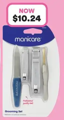 Priceline Manicare Grooming Set Manicure and Pedicure offer
