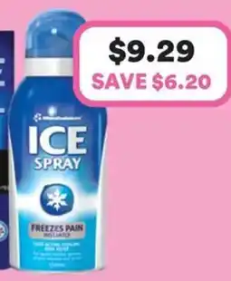 Priceline Ice Spray offer