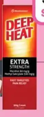 Priceline Deep Heat Extra Strength offer